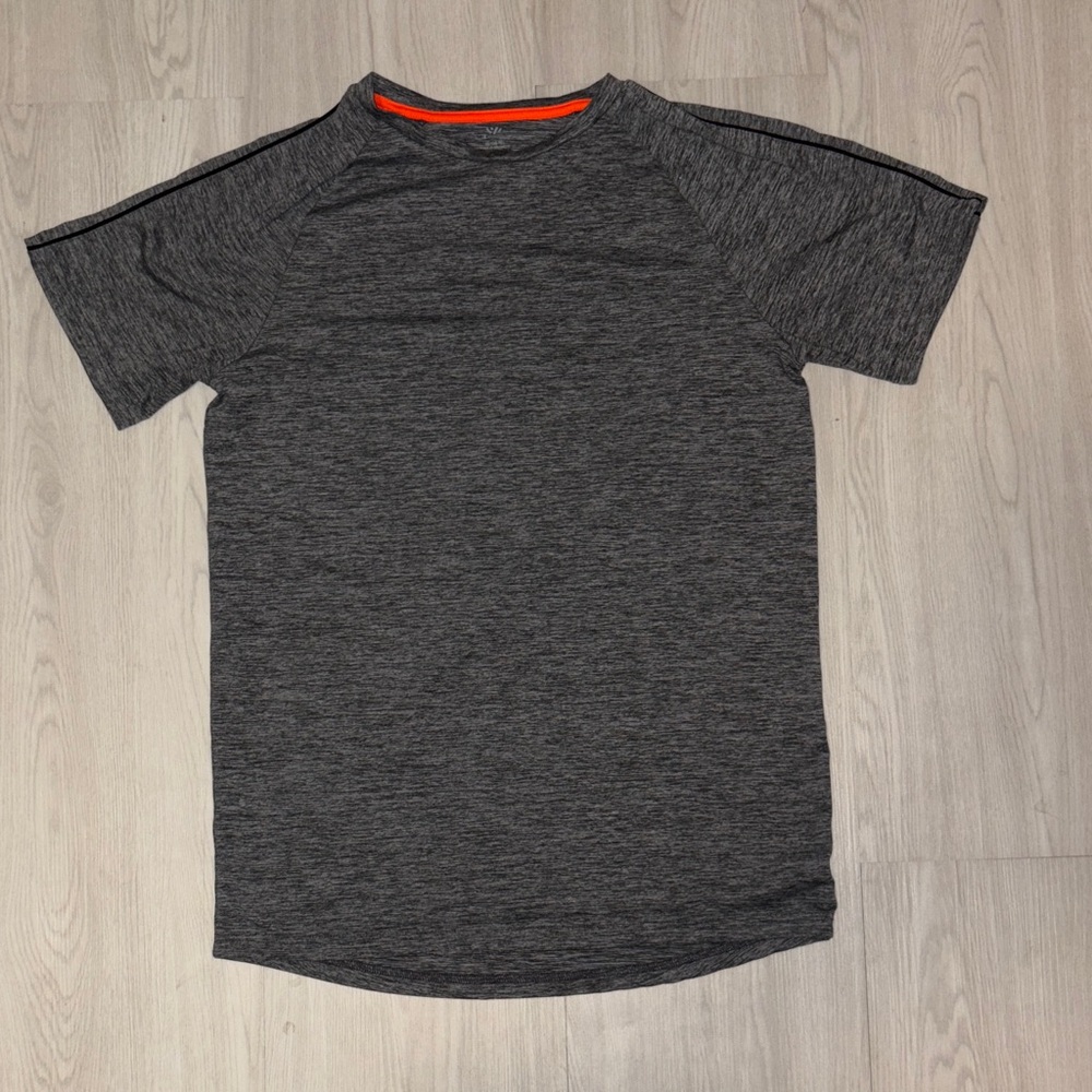 CHAMPION dark gray short sleeve tee dri-fit